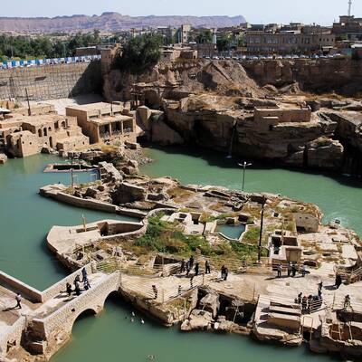 舒什塔尔的古代水利系统